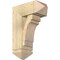 Ekena Millwork Merced Arts and Crafts Rough Sawn Bracket w/ Offset Brace, Douglas Fir, 8"W x 18"D x 26"H BKT0806X18X26MRC03RDF - alternate 1